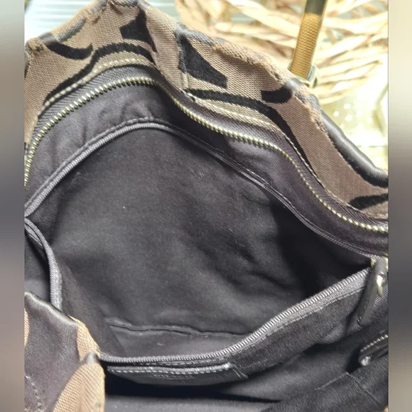 BROWN COACH CARLY CLOTH BAG 🤎 - Picture 13 of 16